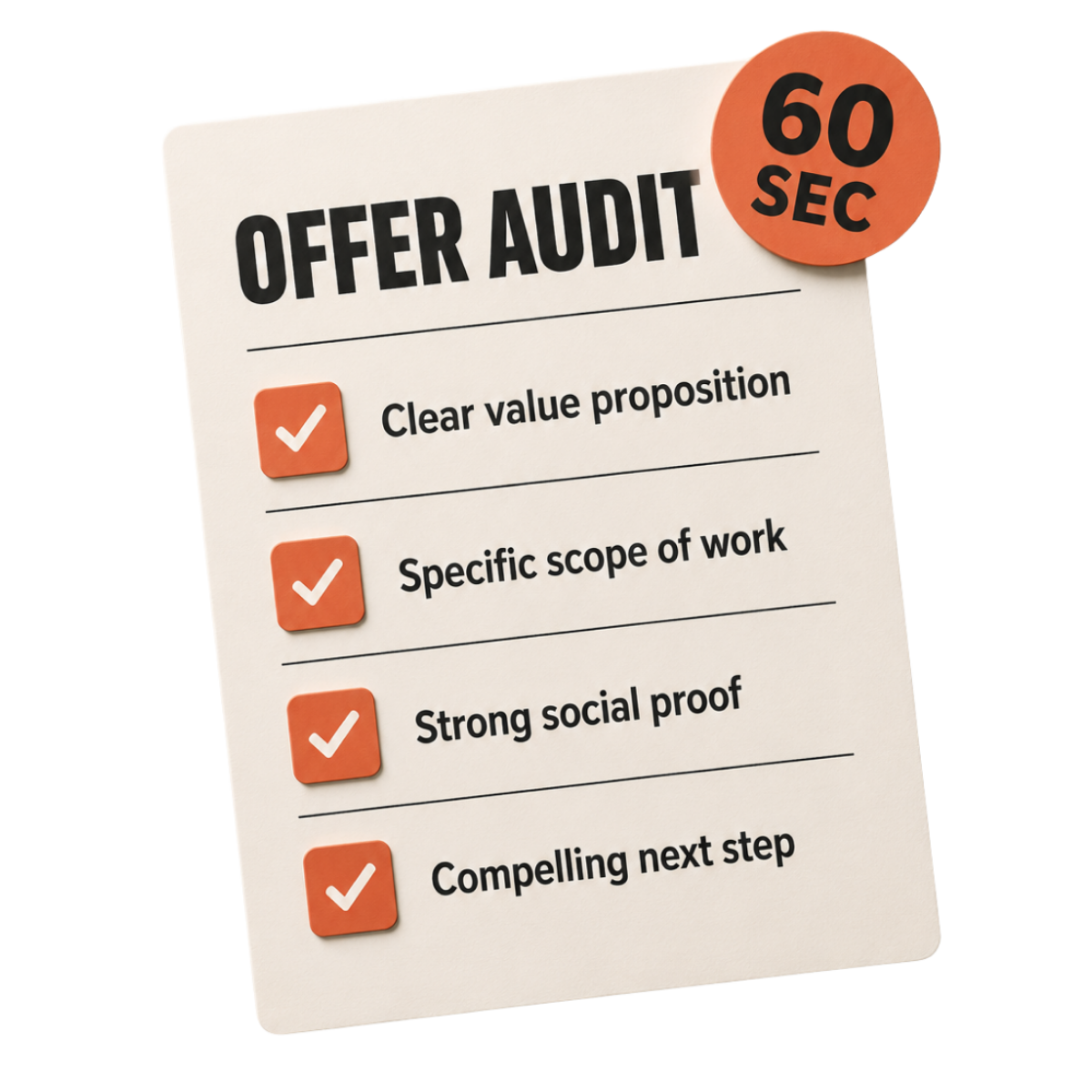 OFFER AUDIT